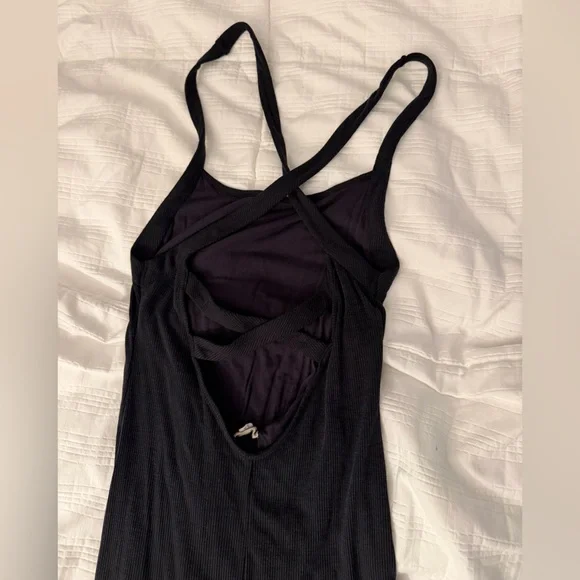 Silence + Noise Strappy Black Maxi Dress - Picture 4 of 6